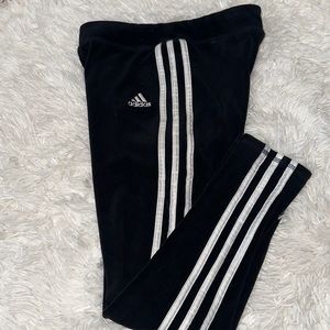 Kids Velour Adidas pants